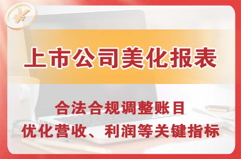 长春上市公司美化报表